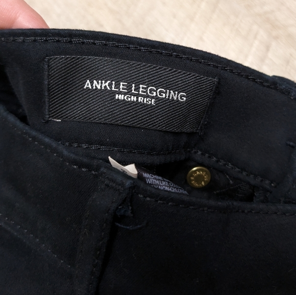 Express Black Jeans Ankle Legging High Rise - Picture 8 of 10